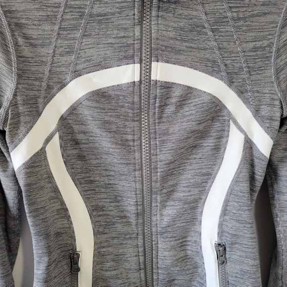 Lululemon Define Jacket Wee Are From Space Coal Fossil / White size 6 - Picture 6 of 8
